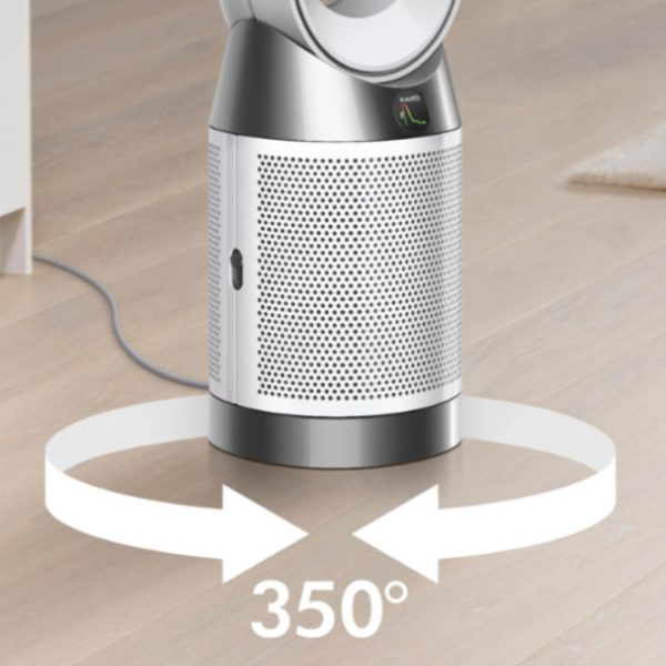 Dyson TP10 IN Air Purifier, Covers 600 Sq. Ft Advanced HEPA H13 filtrationRemoves 99.95% of allergens & pollutants as small as PM 0.1, Remote Control, White