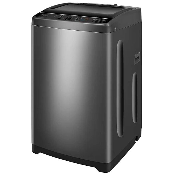 Haier HWM70-306S8, 7 kg 5 Star Ultra air fresh, NZP, Oceanus Wave pulsator, Quick wash Fully Automatic Top Load Machine, Dark Jade Silver