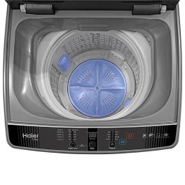 Haier HWM70-306S8, 7 kg 5 Star Ultra air fresh, NZP, Oceanus Wave pulsator, Quick wash Fully Automatic Top Load Machine, Dark Jade Silver