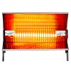 V-Guard Ceramic Heater RH1000 CH 1000 W White Quartz Room Heater, White