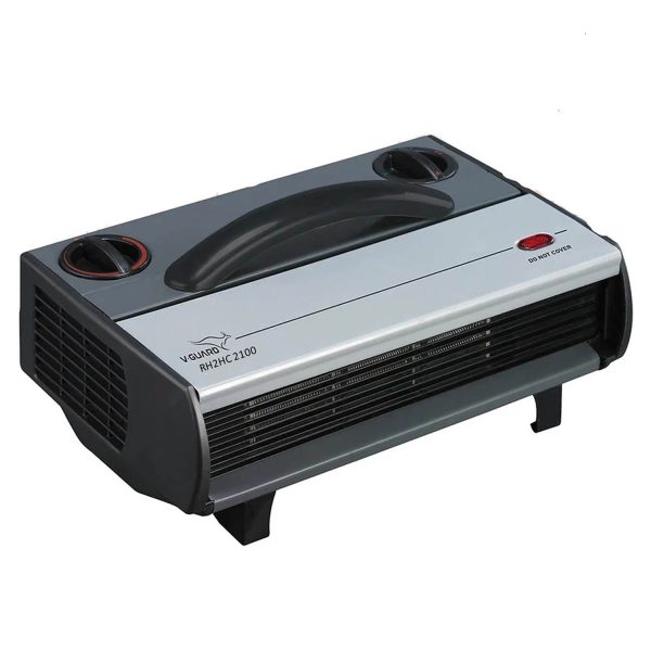 V-Guard RH2HC 2100, convenience Fan Room Heater, Overheating protection with low-noise operation, Black