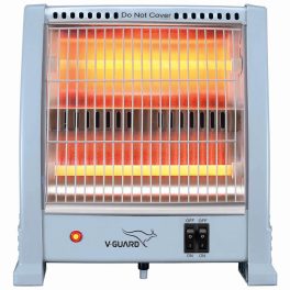 V-Guard RH2QT 2000 QUARTZ, (2 ROD, 400 & 800 WATTS) Room Heater, Grey
