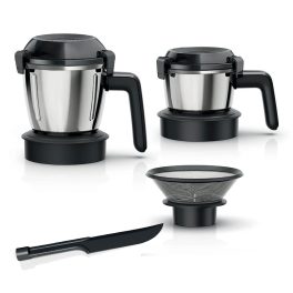 Bosch MJ8722A1KI, 2 Jar-True Mixx Juicer Mixer Grinder, 1000W Standalone, Dual Locking System, Anti Drip Spout, 100% Copper Moter, Black