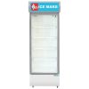 ICEMAKE IMVC550, Single Door Visi Cooler (569 Liter), Fog-Free Glass, Adjustable Shelves & Vertical LED Light, Grey