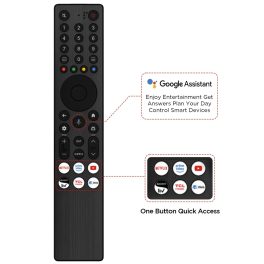 TCL 65P7K-UK, 165.1cm (65 inch) QLED 4K Ultra HD HDR Google TV (Google Assistant, BBC iPlayer, Dolby Atmos, Dolby Vision, HDR10+, 120Hz Game Accelerator, Motion Clarity, Black