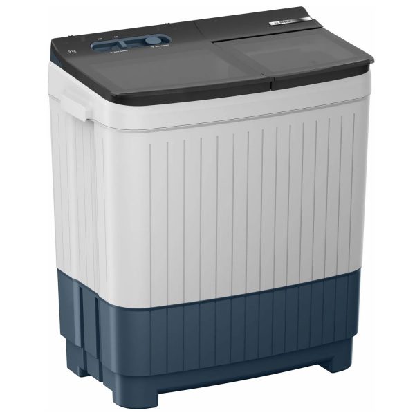 BOSCH WJP904P0IN, 9 kg 5 Star with 1300 High RPM Spin Motor Semi Automatic Top Load Washing Machine,3 Wash Programs, Anti-Rust Body, Peacock Blue
