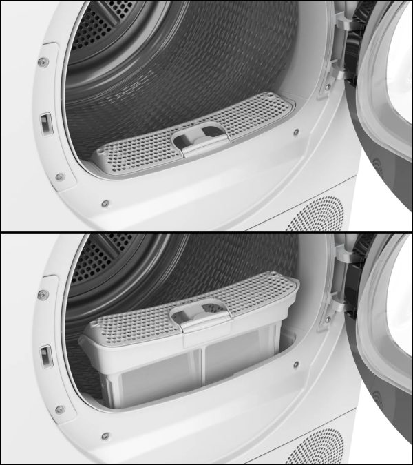 BOSCH WPG24100IN Series 4 9 kg Fully Automatic Front Load Dryer, White