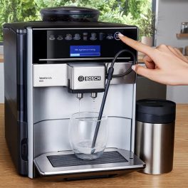 Bosch Series 6, Fully Automatic Coffee Machine, Vero Barista 600, Silver