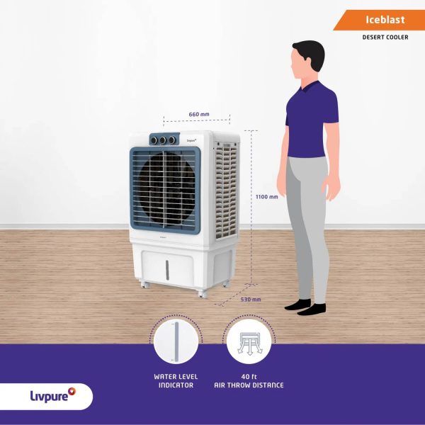 LIV-ICEBLAST-70L. AIR COOLER .LIVPURE