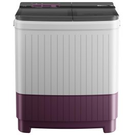 BOSCH WJP802V0IN, 8 kg 5 Star with 1300 High RPM Spin Motor Semi Automatic Top Load Washing Machine,3 Wash Programs, Anti-Rust Body, Wine