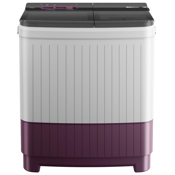 BOSCH WJP854V0IN, 8.5 kg 5 Star with 1300 High RPM Spin Motor Semi Automatic Top Load Washing Machine,3 Wash Programs, Anti-Rust Body, Wine