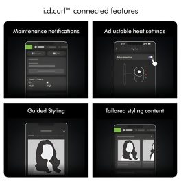 Dyson Airwrap, Hair Multi-styler and dryer with 3 Speed and 3 Heat Setting, Enhanced Coanda Airflow, Bluetooth and six attachments, Ceramic Platina