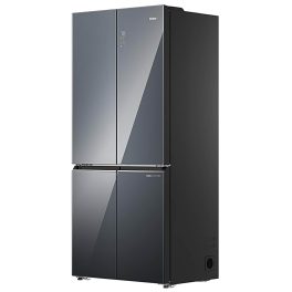 Haier HRB-600MGU1, 520 L 3 Star, Lumiere Series Wi-Fi enabled 4-Door Side by Side frost free Refrigerator with 85% Convertible Fridge & Expert Inverter Technology, Colourful Display Panel, Mirror Glass