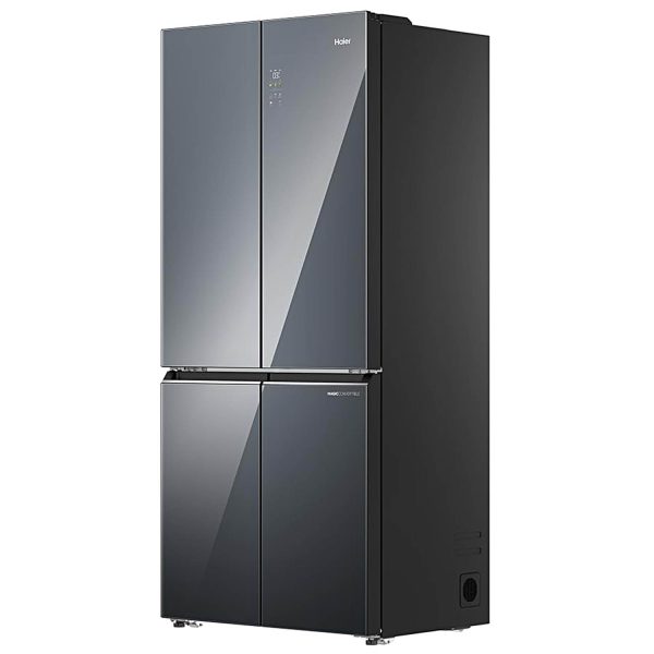 Haier HRB-600MGU1, 520 L 3 Star, Lumiere Series Wi-Fi enabled 4-Door Side by Side frost free Refrigerator with 85% Convertible Fridge & Expert Inverter Technology, Colourful Display Panel, Mirror Glass