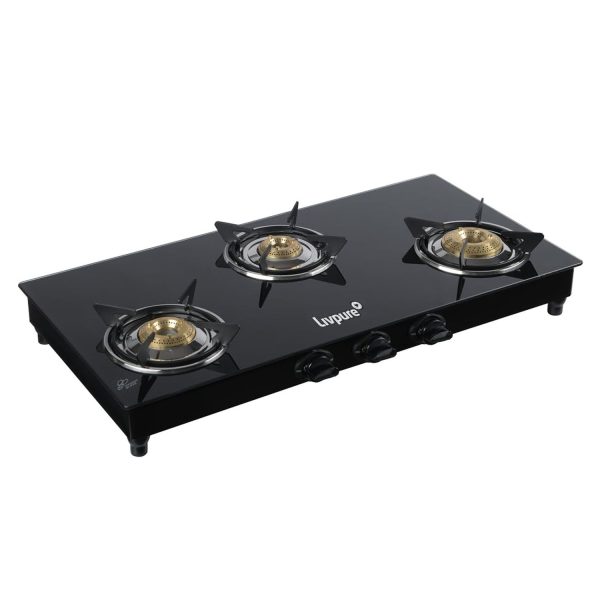 LIVPURE NEBULA-3B GAS COOKTOP 3 BURNER