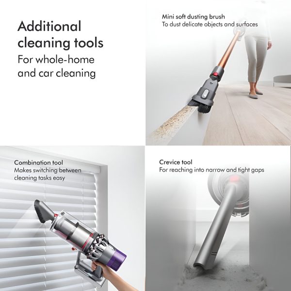 DYSON [SV15V11ABSLT] PRO VAC CLN SWAP, Nickel/Blue
