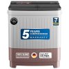 BOSCH WJP904C0IN, 9 kg 5 Star with 1300 High RPM Spin Motor Semi Automatic Top Load Washing Machine, 3 Wash Programs, Anti-Rust Body, Corel Pink
