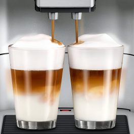 Bosch Series 6, Fully Automatic Coffee Machine, Vero Barista 600, Silver