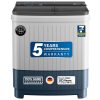 BOSCH WJP904P0IN, 9 kg 5 Star with 1300 High RPM Spin Motor Semi Automatic Top Load Washing Machine,3 Wash Programs, Anti-Rust Body, Peacock Blue