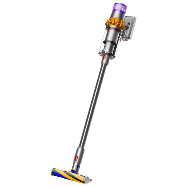 Dyson V15Absolute, Cord Less Vacuum Cleaner with LCD Screen, Up-To 60 Minutes Run Time, Transforms into handheld and no-touch bin emptying, Yellow