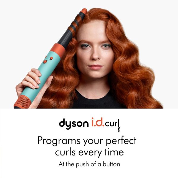 Dyson Airwrap, Hair Multi-styler and dryer with 3 Speed and 3 Heat Setting, Enhanced Coanda Airflow, Bluetooth and six attachments, Ceramic Platina