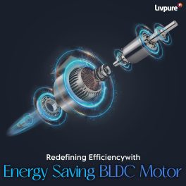 LIVPURE CH FLARE-60 FL-BLDC-HAC CURV BLK