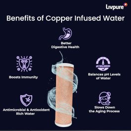 Livpure Stealth Under Counter Water Purifier, RO+UV 6 Stage Purification Technology, 7L Storage Tank, Sleek & Compact Design, White