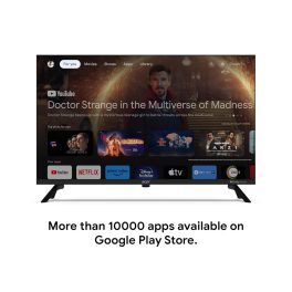 Acer AR32GT2841HDFL, 80cm (32 inch) G Series HD Ready LED Smart Google TV with 1.5GB RAM, Dolby Audio, Chromecast built-in, Bezel Less Design, Black