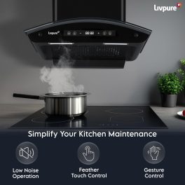 LIVPURE CH FLARE-60 FL-BLDC-HAC CURV BLK