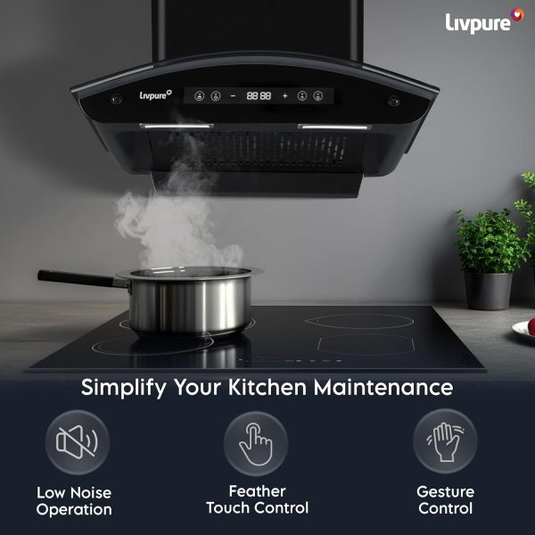 LIVPURE CH FLARE-60 FL-BLDC-HAC CURV BLK