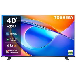 TOSHIBA 40V35RP, 100 cm (40 inches) V Series Full HD Smart LED TV, Bezel Less Design With REGZA Engine, Dual Band Wifi, Dolby Audio , Black