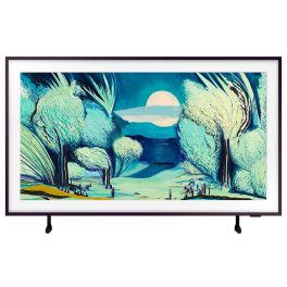 SAMSUNG QA55LS03FAAUL, The Frame Series 138 cm 55 inch QLED 4K Ultra HD Tizen TV with Built-in Alexa Voice Assistant, Black
