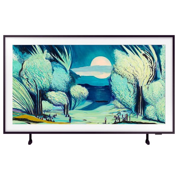 SAMSUNG QA55LS03FAAUL, The Frame Series 138 cm 55 inch QLED 4K Ultra HD Tizen TV with Built-in Alexa Voice Assistant, Black