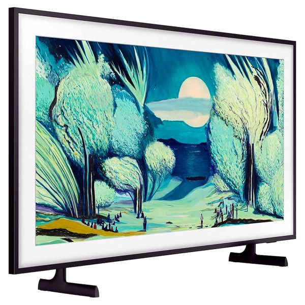 SAMSUNG QA55LS03FAAUL, The Frame Series 138 cm 55 inch QLED 4K Ultra HD Tizen TV with Built-in Alexa Voice Assistant, Black