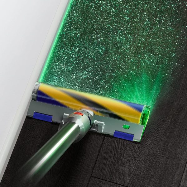 Dyson V15Absolute, Cord Less Vacuum Cleaner with LCD Screen, Up-To 60 Minutes Run Time, Transforms into handheld and no-touch bin emptying, Yellow