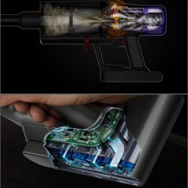 Dyson V15Absolute, Cord Less Vacuum Cleaner with LCD Screen, Up-To 60 Minutes Run Time, Transforms into handheld and no-touch bin emptying, Yellow