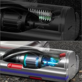 Dyson V15Absolute, Cord Less Vacuum Cleaner with LCD Screen, Up-To 60 Minutes Run Time, Transforms into handheld and no-touch bin emptying, Yellow