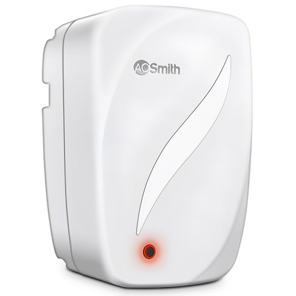 AO Smith Fast-on, 5 Litre Instant Water Heater with 6.5 Bar Pressure and 5 Year Tank Warranty, White