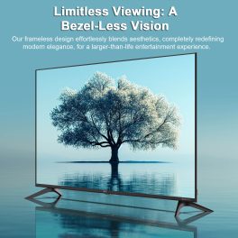 Acer AR43UDGGR2851AD, 108cm (43 inches) G Plus Series 4K Ultra HD LED Smart Google TV, Frameless Design, Super Brightness, HDR10+, Dolby Atmos, Eye Care protect, Black