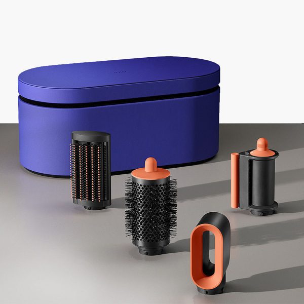 Dyson Airwrap, Hair Multi-styler and dryer with 3 Speed and 3 Heat Setting, Enhanced Coanda Airflow, Bluetooth and six attachments, Ceramic Platina
