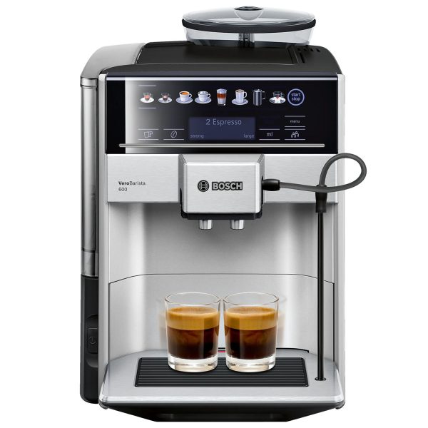 Bosch Series 6, Fully Automatic Coffee Machine, Vero Barista 600, Silver
