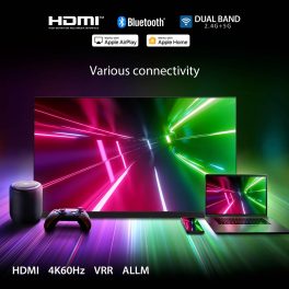 TOSHIBA 43E350RP, 108cm (43 inches) 4K Ultra HD LED Smart Google TV, Bezel Less Design With REGZA ZR Engine, AI Picture Optimizer, AI 4K Upscaling, Wifi, Dolby Atmos, 30W Powerful Sound, HDR 10, Silver
