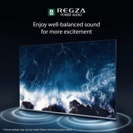TOSHIBA 55C380RP, 139cm (55 inches) C Series 4K Ultra HD Smart LED TV, Bezel Less Design With REGZA Engine 4K, AI Picture Optimizer, AI 4K Upscaling, Wifi, Dolby Atmos, Black