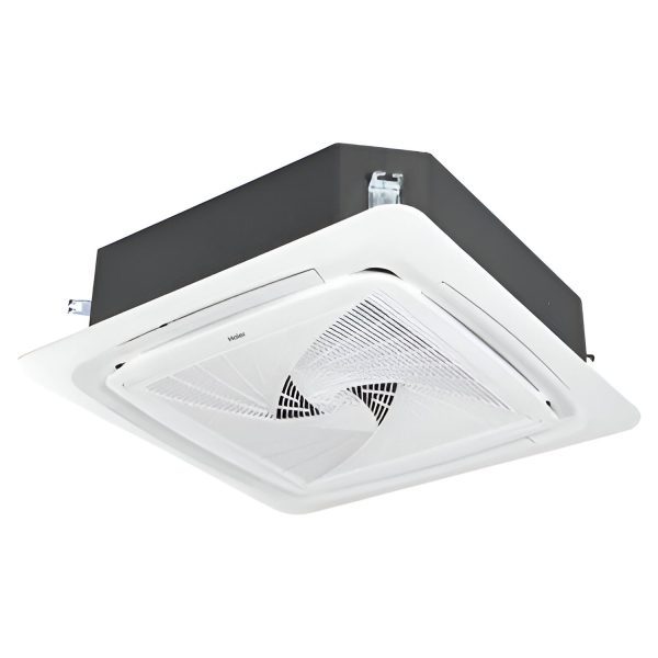 Haier AB24GC2QRA/1U24JC2QRA, 2 Ton 4 Way Inverter Cassette AC-Cooling Only, White