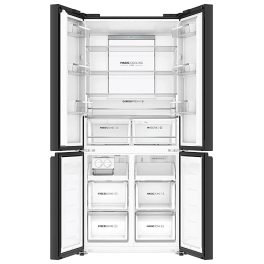 Haier HRB-600MGU1, 520 L 3 Star, Lumiere Series Wi-Fi enabled 4-Door Side by Side frost free Refrigerator with 85% Convertible Fridge & Expert Inverter Technology, Colourful Display Panel, Mirror Glass