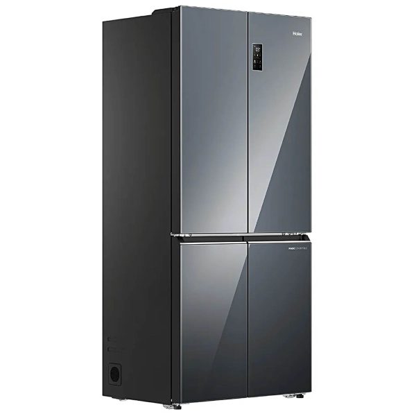 Haier HRB-600MGU1, 520 L 3 Star, Lumiere Series Wi-Fi enabled 4-Door Side by Side frost free Refrigerator with 85% Convertible Fridge & Expert Inverter Technology, Colourful Display Panel, Mirror Glass
