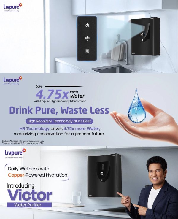LIVPURE WP VICTOR-HOT-HR(RO+CU) Black