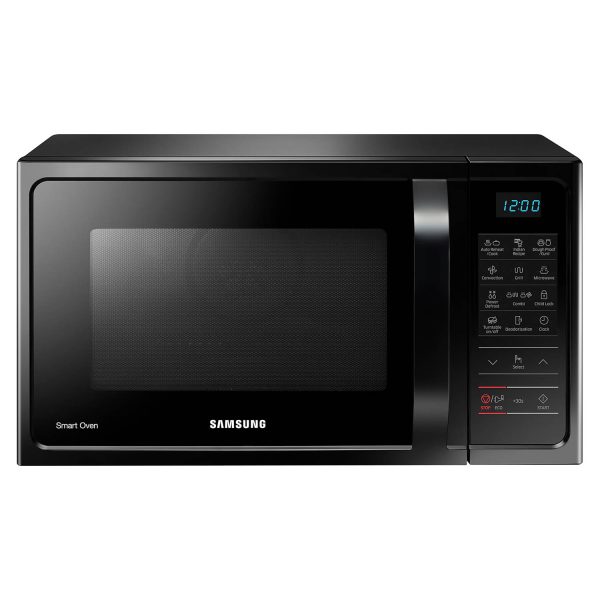 Samsung MC28A5013AK/TL, 28 Litre Convection Microwave Oven with Curd Making, Defrost (Power Mode), 10 Year warranty, Black