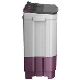 BOSCH WJP802V0IN, 8 kg 5 Star with 1300 High RPM Spin Motor Semi Automatic Top Load Washing Machine,3 Wash Programs, Anti-Rust Body, Wine