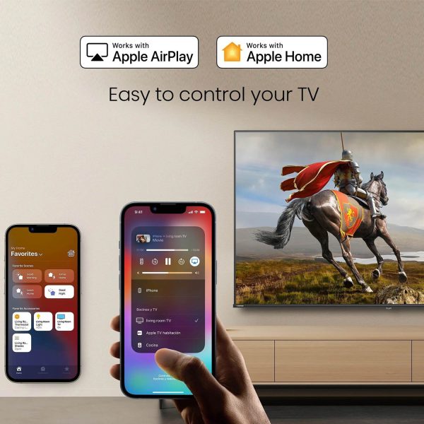 TOSHIBA 43E38RP, 108cm (43 inch) QLED Full HD Smart Google TV 2025 Edition with 30W Powerful Sound, Dolby Audio, Apple Airplay, Quantum Dot Colour, Bezel Less Design, Super Bright Panel, Silver